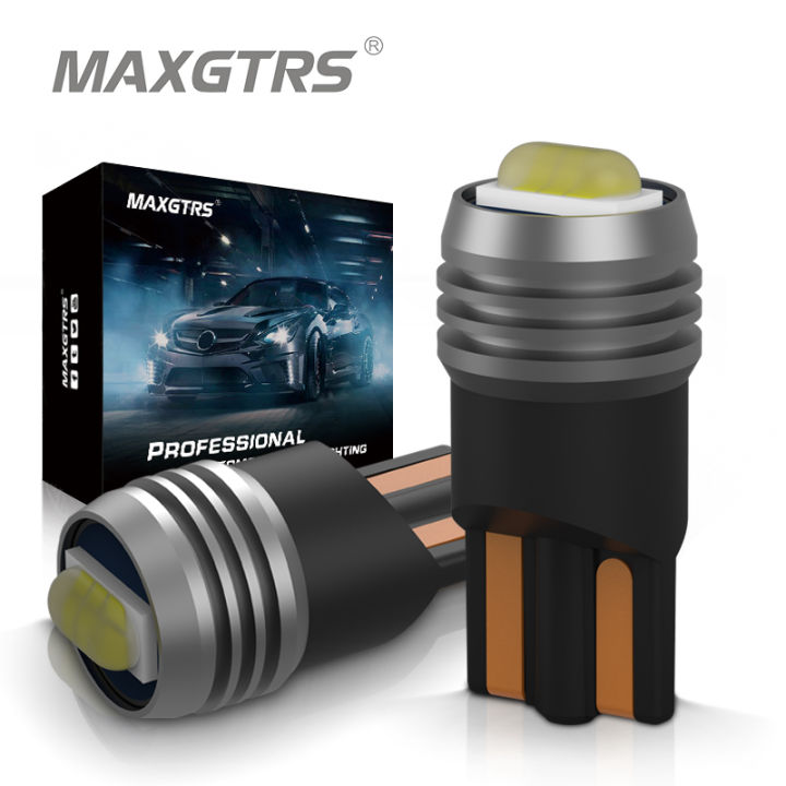 ECOZILLA T10 Canbus LED License Plate Bulbs - Xenon White, Error Free, 6000K (2 Pack)