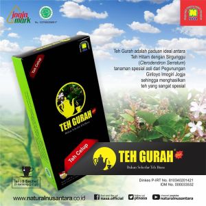 TEH GURAH NASA - Teh untuk Dahak lendir Teh Yang Sangat Bagus Untuk Kesehatan Menghilangkan Dahak Dan Membuat Suara Lebih Nyaring Obat Asma Sesak Nafas Paru Paru Sinusitis Batuk Gurah perokok Herbal Mujarab - Teh Gurah Herbal