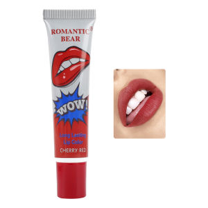 Pretty Sakura】หน้ากากลอกออกกันน้ำแพ็คสีทาทามิลิปกลอสเครื่องสำอางลิปสติกติดทนนาน