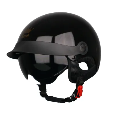 [NHÀ SẢN XUẤT] Mũ Bảo Hiểm Nữa Đầu Royal M163LT Chính Hãng Nón 1/2 Nam Nữ Lưỡi Trai Và Kính Âm Bảo Hành 12 Tháng | Trực tiếp từ NSX
