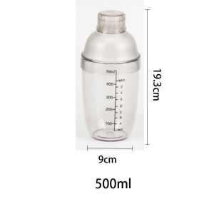 Milktea Basic Equipment Set Acrylic Milk Tea Shaker Bottle Juice Shaker Bottle BlenderCocktail Juice Mixer Bar Supplies