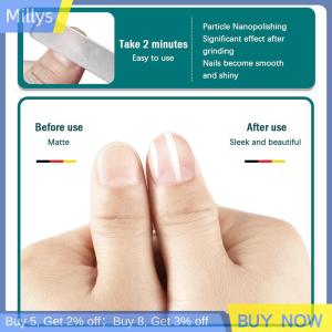 Millys 1PC chuyên nghiệp Nano Nail đệm bền tập tin Shiner móng tay tập tin móng tay