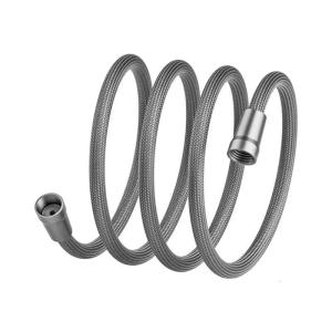 Flexible 7FT Shower Hoses Attachment Flexible Shower Hoses Attachment Nylon for Handheld Shower Heads & Bidet Sprayers