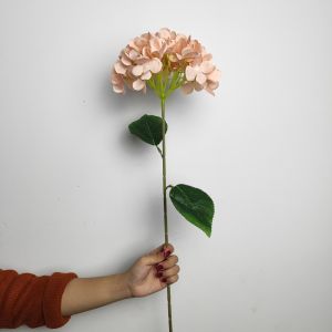 Tanaman Hias Bunga Hydrangea Hortensia Plastik Tangkai Ornamen Dekorasi Artificial Flower COD PBP184
