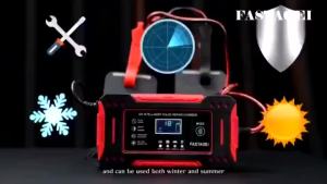 LIUOOP Sạc Acquy Ô Tô Xe Máy 12V6A [4Ah-100Ah] BLQ Tự Ngắt Có Khử Sunfat Bảo Dưỡng Phục Hồi Bình Acquy