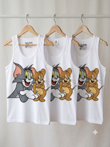 SD020-TOJE02 T0m & Jerry print Sando for Boys kids and Teens 2-13yrs old