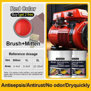 【24-hour delivery】2000ml anti rust paint for metal rust metal paint tma cat anti karat rust converter metal paint anti rust cat besi anti karat anti rust spray paint for metal rust converter primer anti rust primer rust converter paint 0 formaldehyd