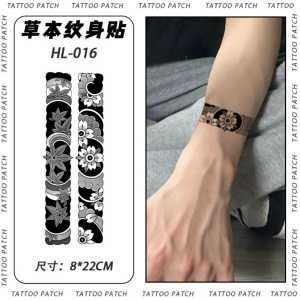 Tato Lengan Dada - Tato Temporer Fruit Ink Waterproof - Tatto Artist Motif Huruf - Tato Huruf