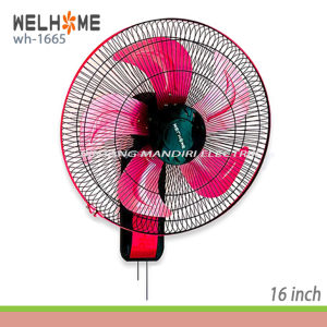 Kipas Angin Dinding Besi GMC 520 Wall Fan 18 inch Tembok Metal SNI Garansi Resmi Swing 3 Kecepatan - 5 Baling