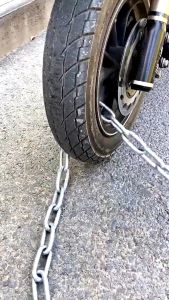 Aluminum Alloy Disc Brake Lock Portable Anti-Theft Lock with 2 Keys for Motorcycle Bike