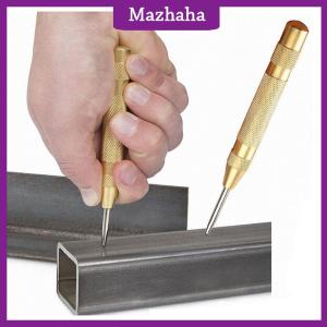 Mazhaha 5 Inch Automatic Center Pin Punch Spring Loaded Mark Starting Holes Tools