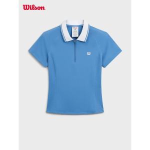 Wilson Women Motion UV Protection Cool Feel Antibacterial Tennis Short-Sleeved Polo WE00314L013001