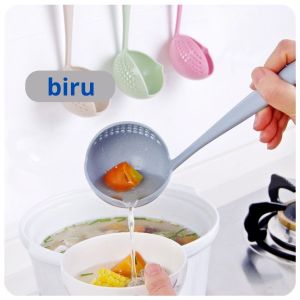 SC21 - Saringan Sayur Sop 2 in 1-Sendok Kuah Sop