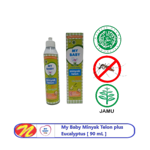 My BABY Minyak Telon Plus  90 mL - Minyak Bayi Anti Nyamuk 8 jam