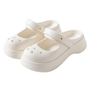 Dép cross sục nữ đế cao 5cm Mayto kiểu Marry Jane quai hậu dễ thương hot trend Ulzzang Hàn Quốc CS-14
