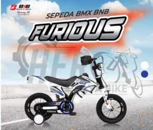 SEPEDA BMX BNB FURIOUS 12 MODEL TRAIL BUNYI GAS