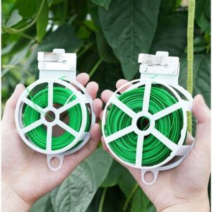 Garden Twist Tie 30/50/100M Kawat Pengikat Tanaman Kawat Tali Pengikat Kabel Batang Dahan Serbaguna
