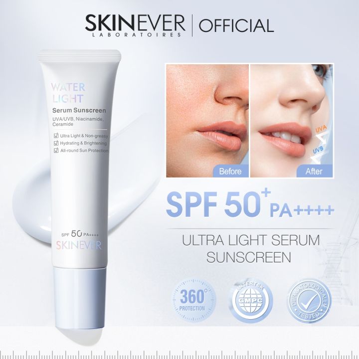 SKINEVER UV Sunscreen Water Light Serum Sunscreen SPF50 PA