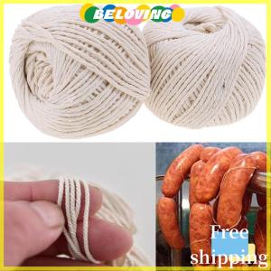 Beloving Flash Sale 1Roll 229 feet Butchers Cotton Twine Meat Trussing Turkey Barbecue Strings Rope