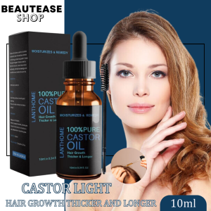 ORIGINAL Pure Castor Oil Hair Essential Oil Eyelashes Eyebrow Growth Prevent Skin Aging Castor Organic Serum Hair Fast Growth Liquid
