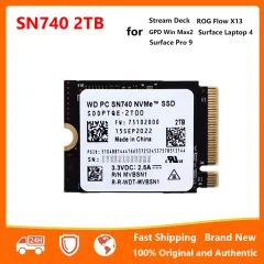 Ready to Ship] WD SN740 2TB M.2 NVMe 2230 PCIe 4.0x4 SSD for Steam