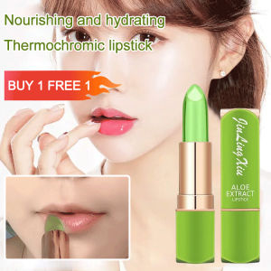 Aloe vera color changing lipstick Easy to apply  Make your lips plump