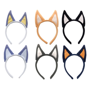 Người Lớn Thanh Thiếu Niên Dễ Thương Halloween Con Chó Tai Hình Dạng Headband Sang Trọng bờm tóc Trang Điểm Phát Sóng Trực Tiếp tiệc cosplay Headpieces