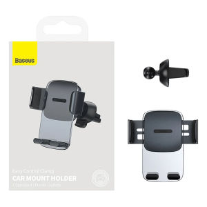 🥇✅SG READY STOCK✅Baseus Car Phone Holder Clamp Air Vent Mount For iPhone Samsung Huawei Mobile Phone Holder Stand Support Vertical And Landscape