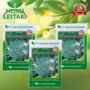 TM Matador 777 - isi -+1000 biji - Benih Brokoli F1 Unggul Hibrida  (bisa COD) - ORIGINAL Tani Murni