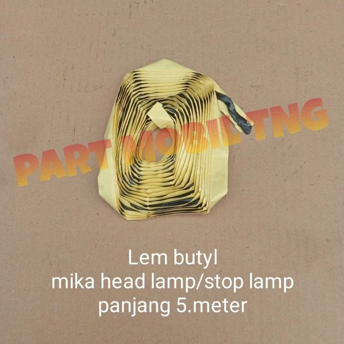 Lem Mika Lampu depan Headlamp Lem Butyl Mastik Lem Harga/5 Meter 6mm×5