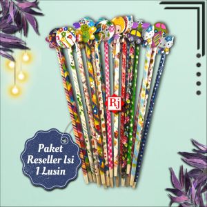 Paket RESELLER Tuding Ngaji Colorful Isi 1 Lusin