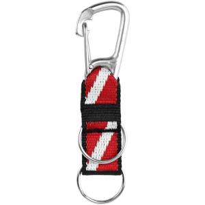 Scubas Diving Lanyard Clip with D Rings Universals Dives Flags AntiLost Strap for Water Sports fishing Gear Attachments