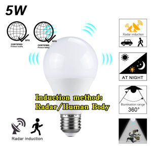 [Low Price] Power Saving LED Dusk To Dawn Sensor Light Bulb E27 5W/9W/12W AC 85V-265V White Light And Warm Light Day Night Light Auto ON/OFF LED Smart Lamp For Garden In BaBalux