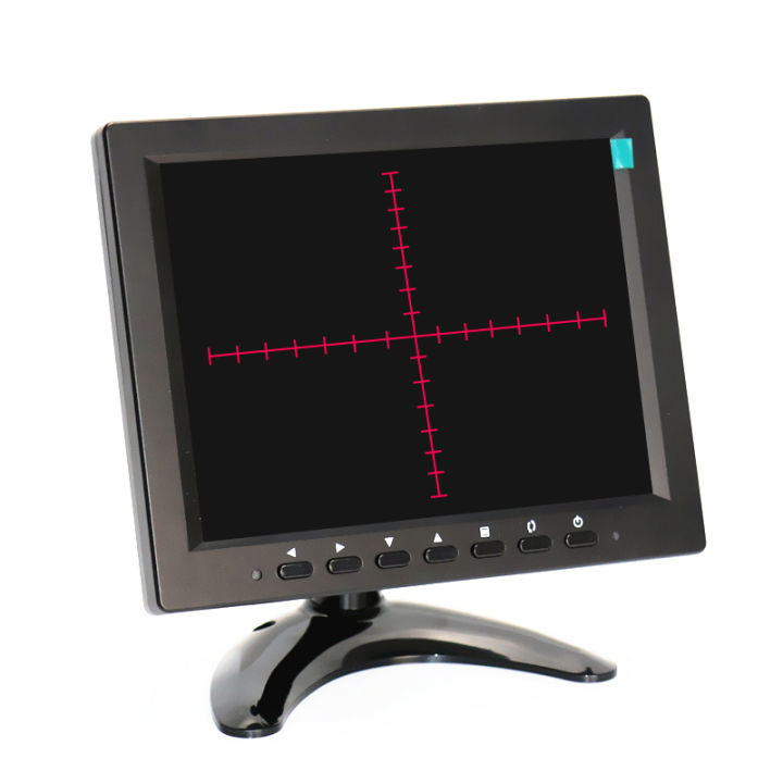 SHL Shunhuali microscope special 8-inch self-contained movable reticle ...