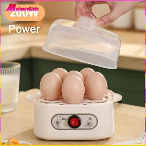 【HOT】 เครื่องนึ่งอาหารอัตโนมัติแบบหลายชั้นสำหรับไข่และผัก ขนาดกะทัดรัด พกพาสะดวก เหมาะสำหรับครัวและการเดินทาง