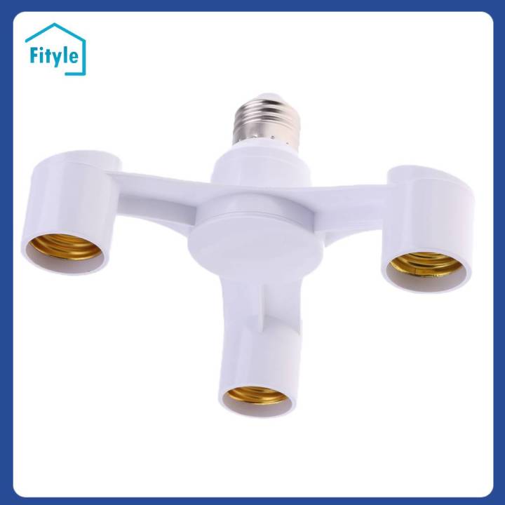 Fityle Light E27 Lamp Adapter Bulb Holder Socket Base Splitter 3/4/5/6 ...