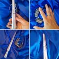 Đo ni nhẫn bộ dụng cụ đo kích thước ngón tay nong nhẫn dung cu đo size nhẫn đo ni tay JSP.. 