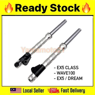 Honda EX5 HP High Power Old Lama EX5 Dream Wave100 Wave 100 EX5 Class Front Fork Set CNC Lay Thailand Depan Fork Assy