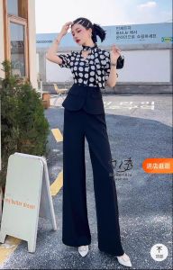 Set Bộ Quần Áo Nữ Hoạ Tiết Caro Cách Điệu Kiểu Mới Sang Trọng - GK House 50 - Bộ Đồ Nữ Kiểu Phong Cách Thời Thượng Phù Hợp Mọi HOàn Cảnh