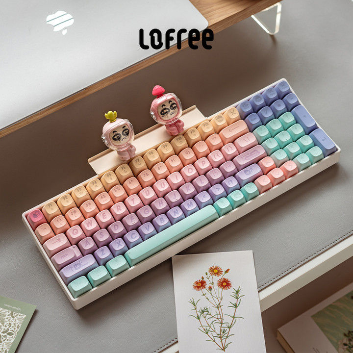 Lofree Keyboard First Touch Rainbow Marshmallow Bluetooth Keyboard Xiao