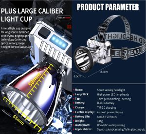 Senter Kepala Super Terang FULL  Senter Kepala protable senter recharger