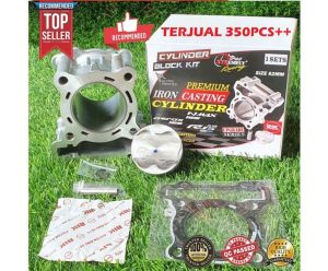 BLOK BORE UP SIZE 62MM YAMAHA NMAX AEROX 155 LEXI R15VVA WR155 XTREME RACING