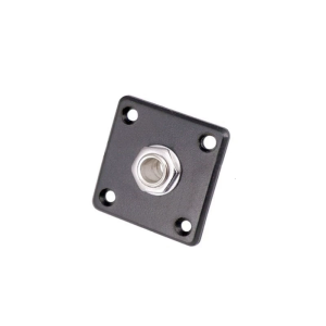 Electric Guitar Output Socket Plate Replacement Interface Connecting Hole for Clear Sound Performances Easy Installation