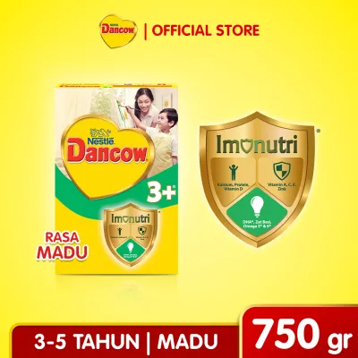 Nestlé DANCOW 3+ Madu Susu Pertumbuhan Anak 3-5 Tahun Box 750gr