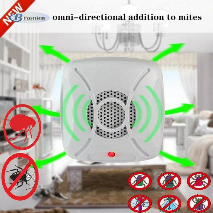 B-F 220V Physical Bed Bug Dust Mite Killer Noiseless Electronic Mite ...