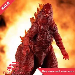 [COD]Flash Delivery Godzilla X Kong : The New Empire New Colors Action Anime Figure Titan Godzilla 22cm Soft Glue Monster Doll Model Ornaments Toys