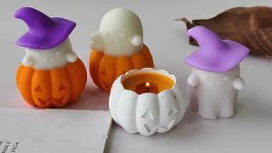 Lớp Silicone khuôn nghệ thuật Kit tạo ra chi tiết Halloween xà phòng với dễ dàng phát hành phụ kiện thiết kế