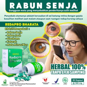 Obat katarak Rabun Senja dan Mata Silinder || REDAPRO BHARATA 100% HERBAL