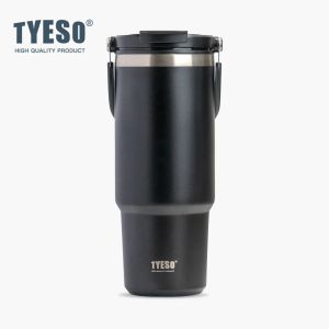 Tyeso 900ML Travel Mug Stainless Steel Coffee Cup Cold Hot Double-layer Insulated Cup Tumbler Thermo Water Bottle Car Vacuum Cup2026