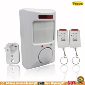 [VOS] 106dB Wireless Home Alarm Anti-theft Infrared Electronic Dog Alarm Portable Waterproof Creative Convenient for Office Yard Store